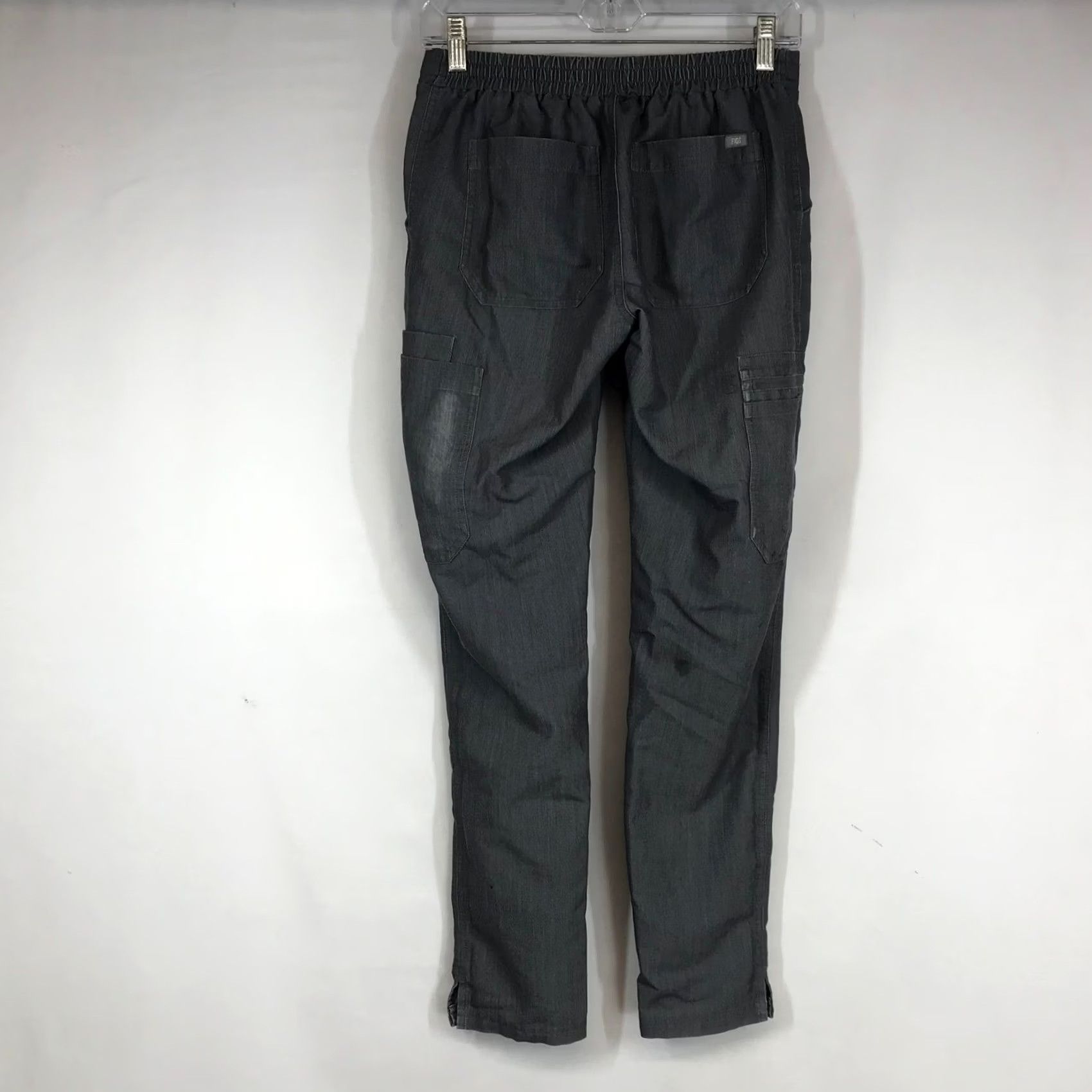 Altea FIGS Cargo Scrub Pants Slim Fit Jogger Mens Small Graphite Gray Teal Drawstring Size US 29 - 5 Thumbnail