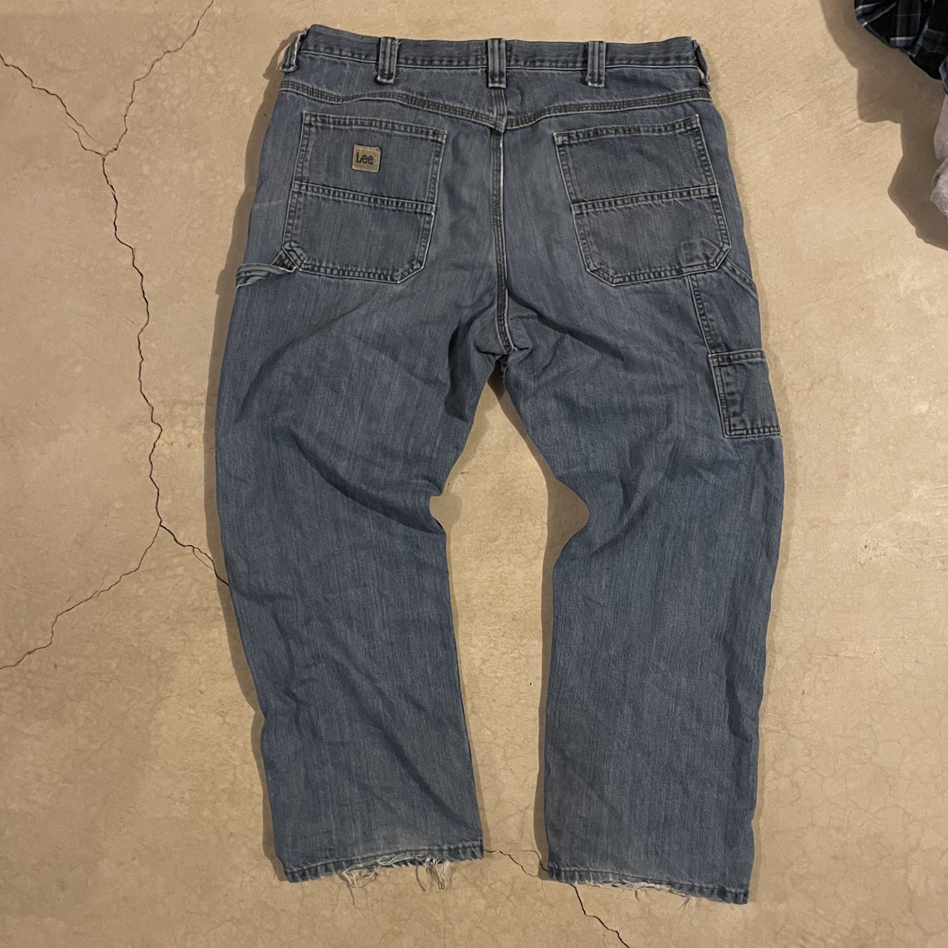 Lee × Levi's × Vintage *VINTAGE* Lee Loose Fit Carpenter Jeans Size US 38 / EU 54 - 2 Thumbnail