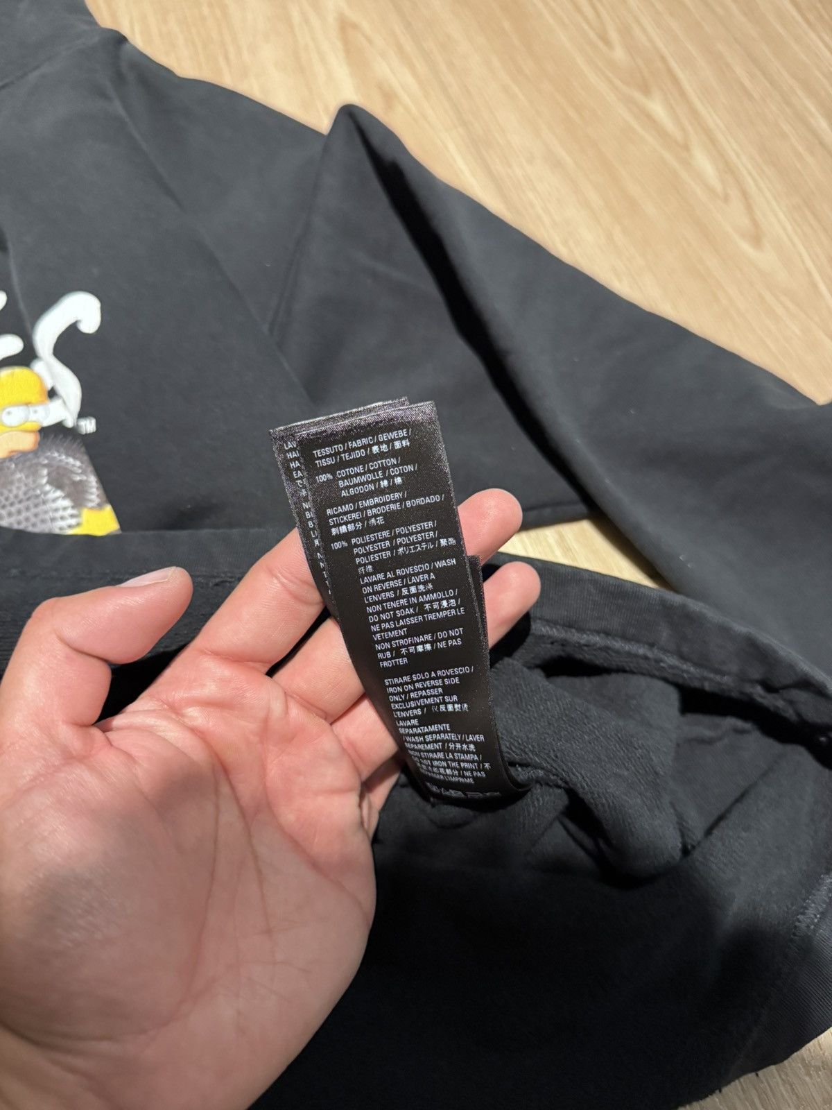 Balenciaga × The Simpsons Balenciaga The Simpsons Hoodie Cropped Size US XS / EU 42 / 0 - 7 Thumbnail