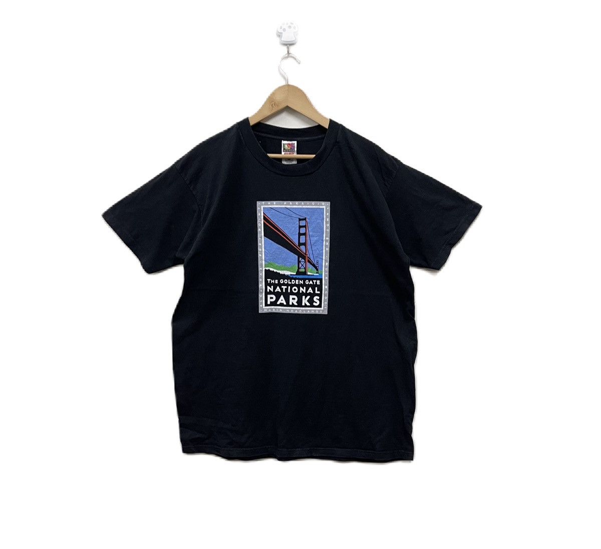 Fruit Of The Loom Vintage 90s National Park Tshirt Size US XL / EU 56 / 4 - 1 Thumbnail