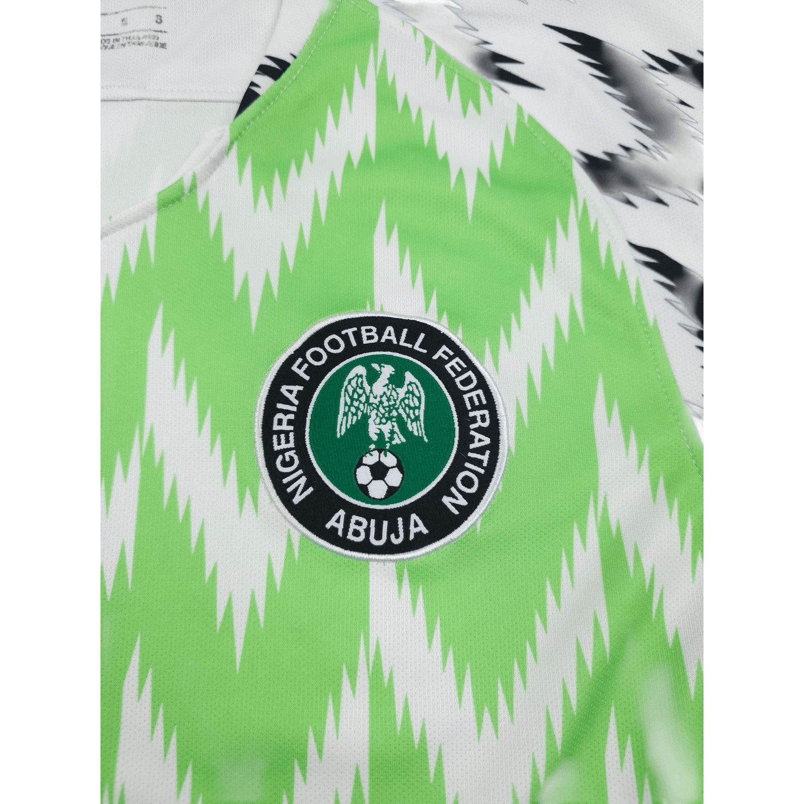 Nike 🔹 Vintage Nike Nigeria Soccer Football Jersey 2018 T-shirt Size US S / EU 44-46 / 1 - 4 Thumbnail