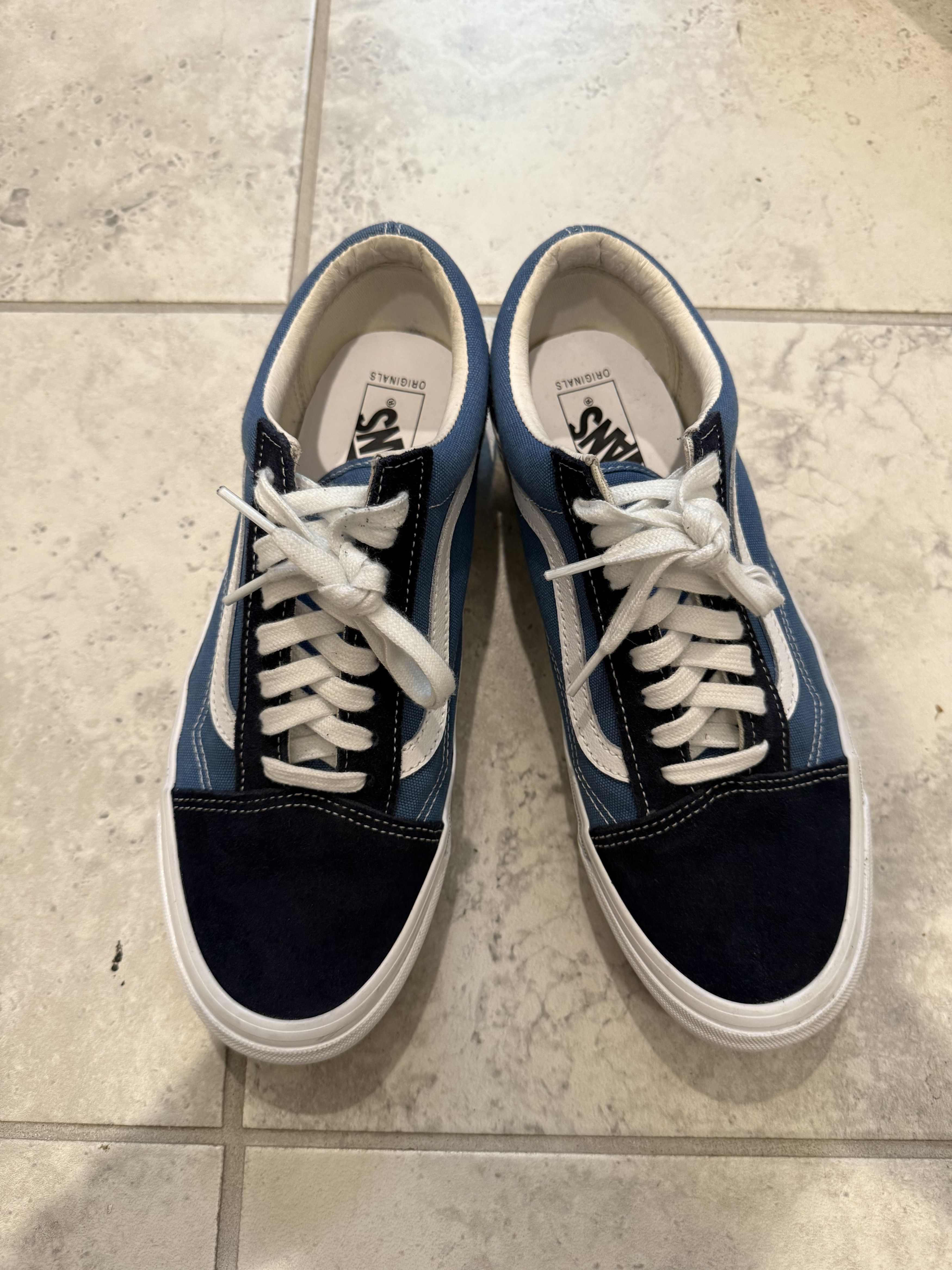 Vans Vans Vault OG Old Skool LX Navy Blue US Men's 9.5 Size US 9.5 / EU 42-43 - 1 Thumbnail
