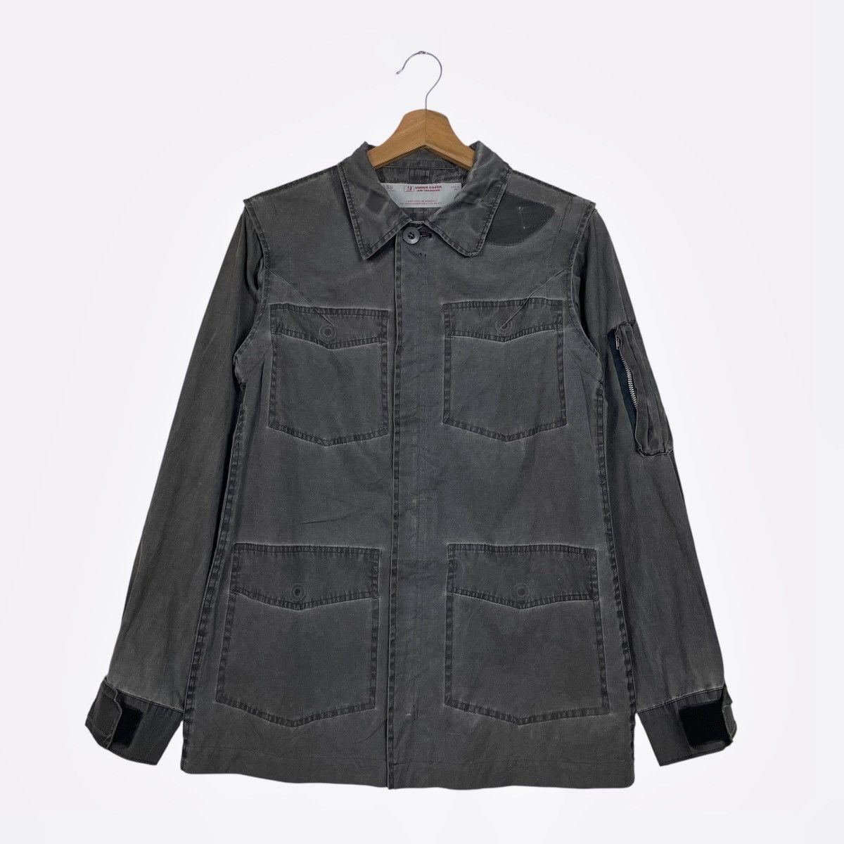 Undercover Vtg Undercover Jun Takahashi SS99 Collection Relief Jacket Size US S / EU 44-46 / 1 - 1 Thumbnail