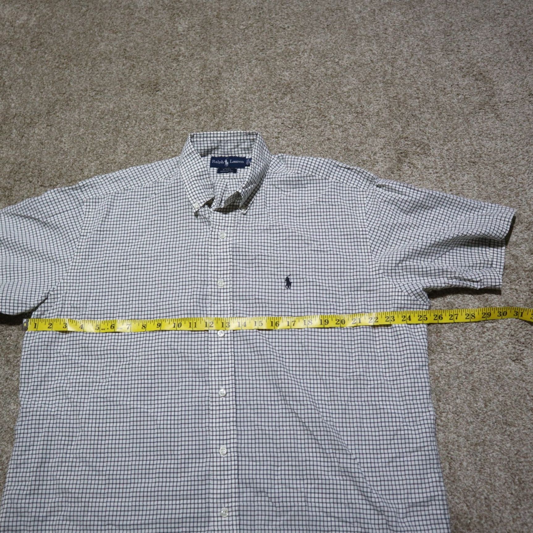 Ralph Lauren Ralph Lauren Blake Long Sleeve Plaid Button-Up Shirt Men L Black Multicolor Shirt Ladies? Size US L / EU 52-54 / 3 - 5 Thumbnail