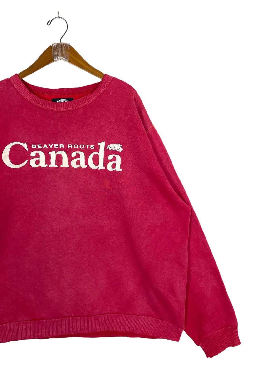 Vintage Rare‼️ Vintage Beaver Roots Canada Distressed Sweatshirt Size US XL / EU 56 / 4 - 3 Thumbnail