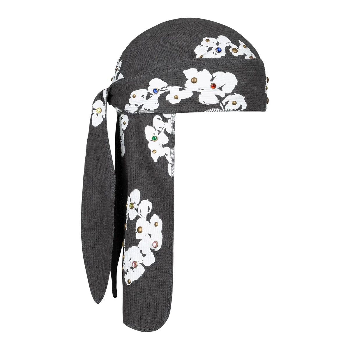 DENIM TEARS Denim Tears Rhinestone Wreath Durag | Grailed 