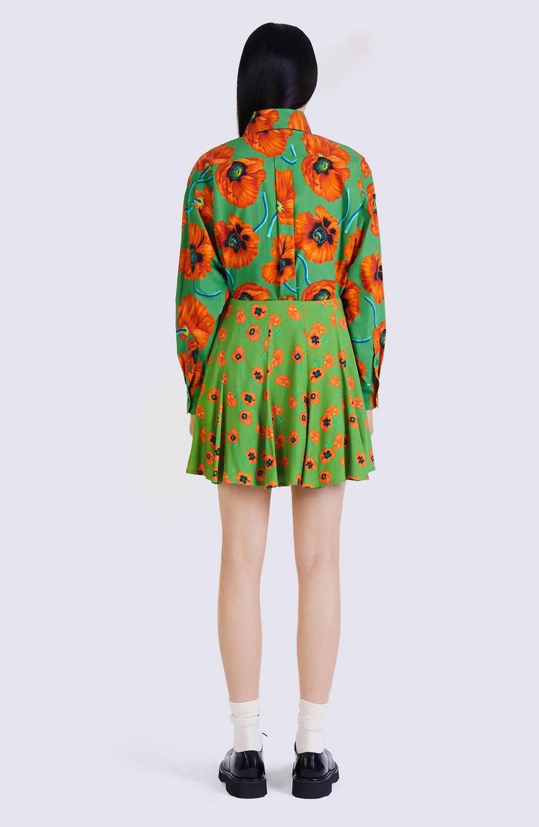 Kenzo o1y1025 Mini Skirt in Multicolor Size 26" / US 2 / IT 38 - 4 Thumbnail