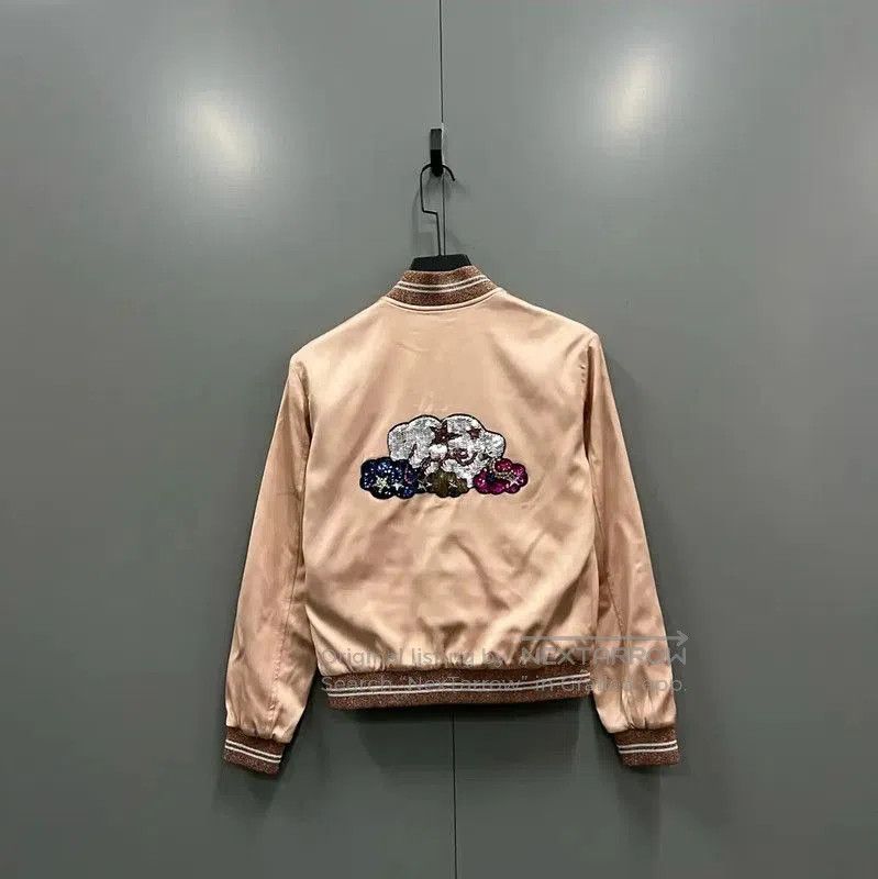 Yves Saint Laurent YSL Pink Cotton Women's Jacket for Spring/Fall . Size XXS / US 00 / IT 34 - 3 Thumbnail