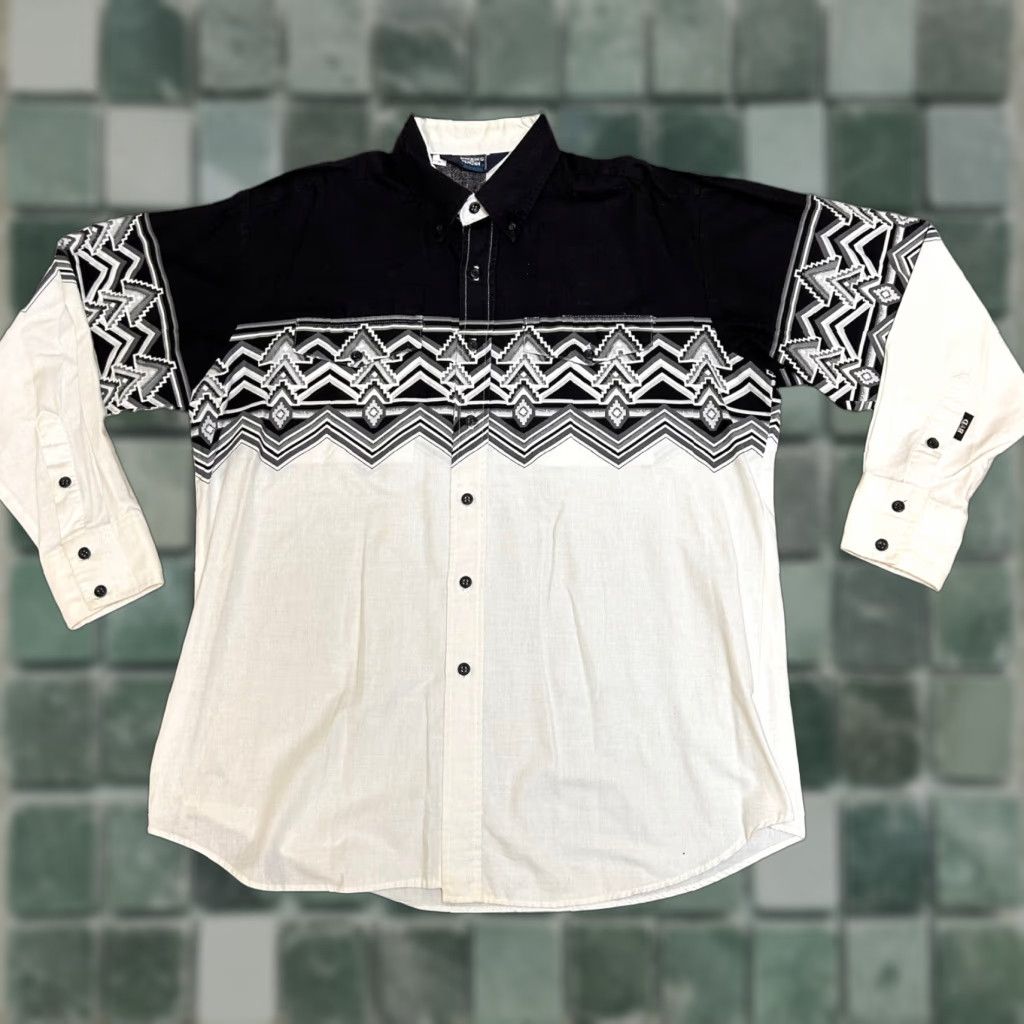 Vintage Brooks Dunn Western Cowboy Shirt Men XL Long Sleeve