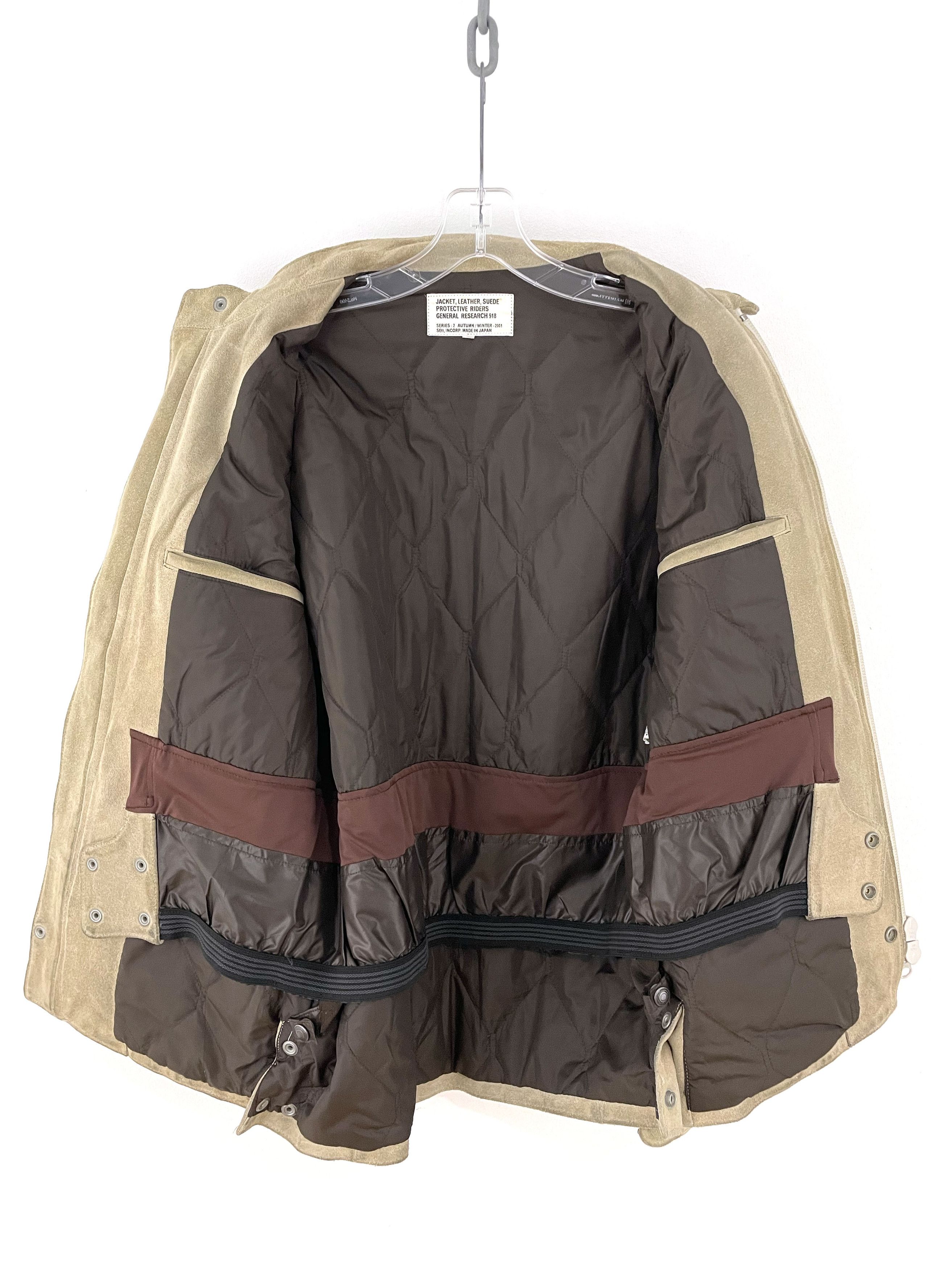 General Research 2001 Suede Rider Jacket Size US L / EU 52-54 / 3 - 7 Thumbnail