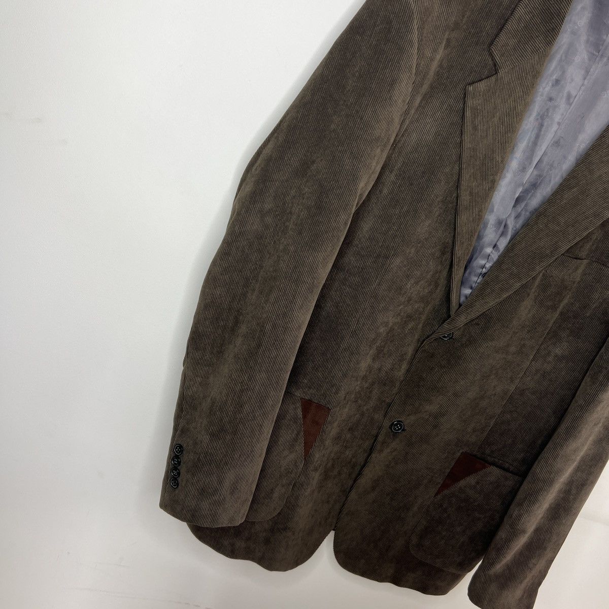 Dolce & Gabbana Dolce & Gabbana Brown vintage sun faded corduroy used blazer Size 46R - 3 Thumbnail