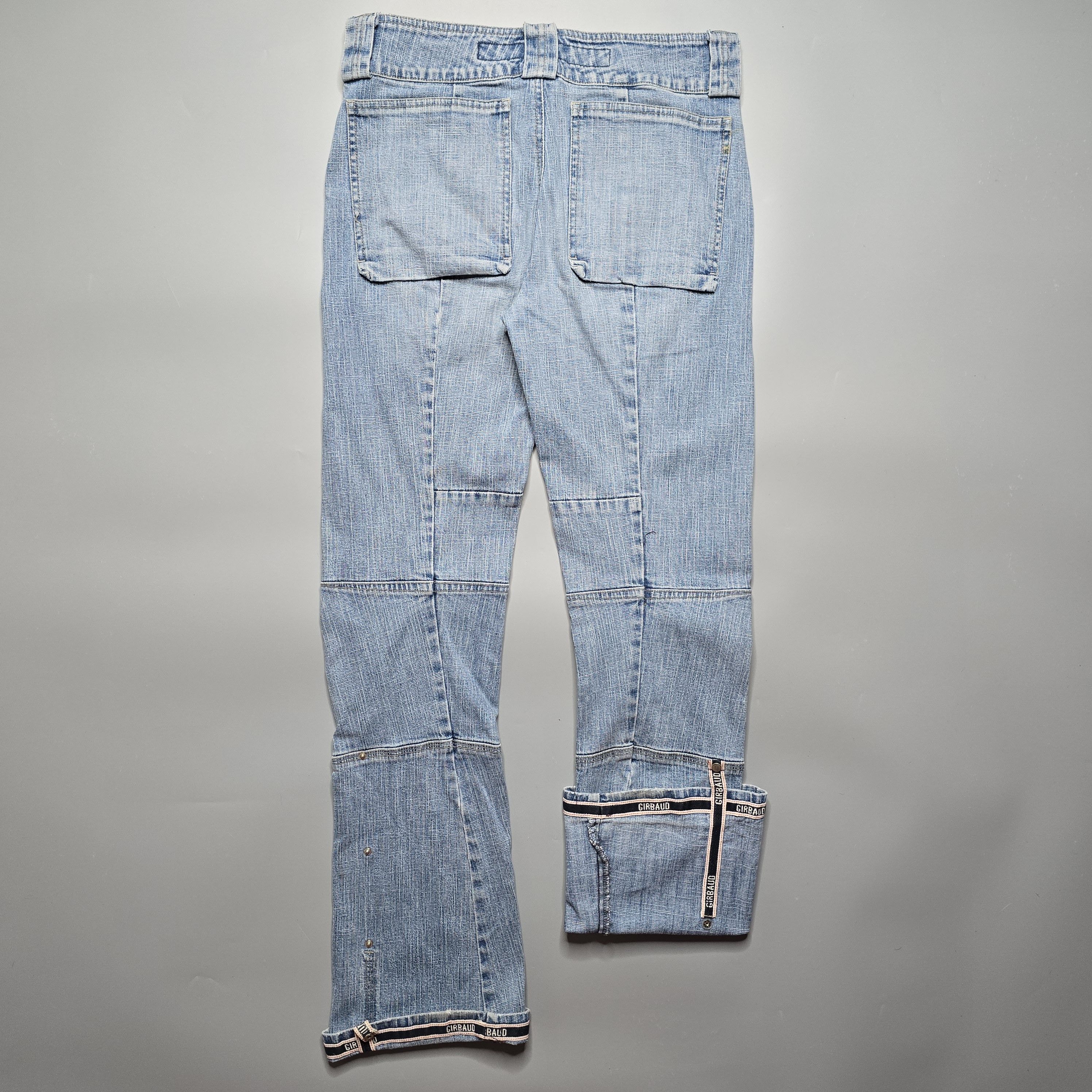 Marithe + Francois Girbaud MF+G - Y2K Bootcut Adjustable Length Jeans Size US 30 / EU 46 - 6 Thumbnail