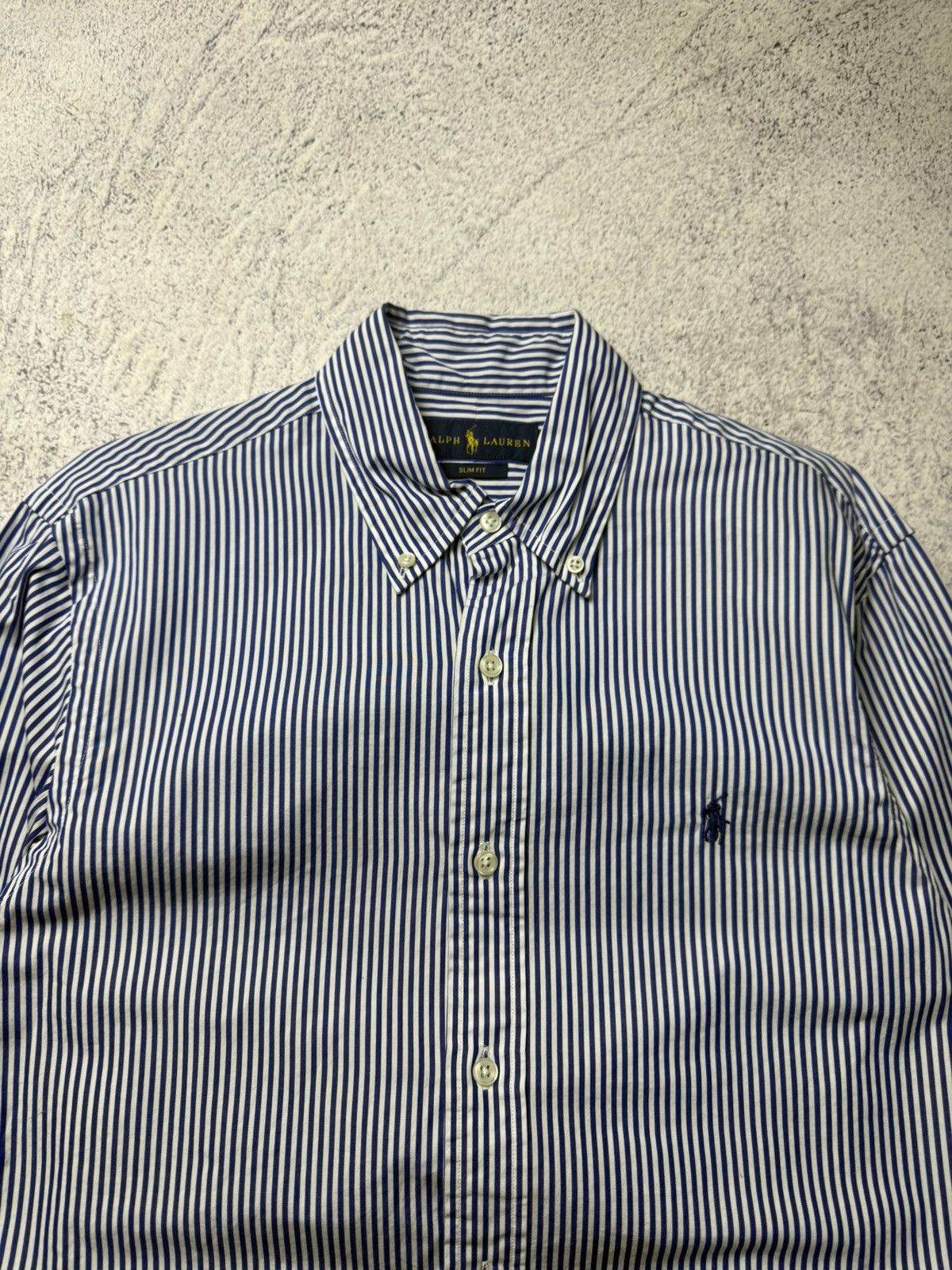 Polo Ralph Lauren Vintage RALPH LAUREN Striped long Sleeved Shirt Rare Size US S / EU 44-46 / 1 - 11 Thumbnail