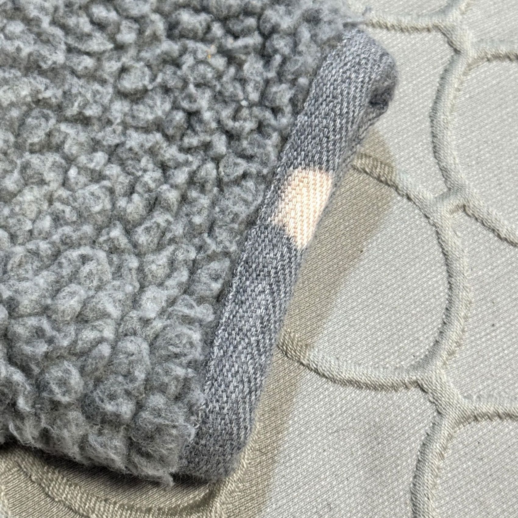 Marine Layer VINTAGE Marine Layer Pullover Sweatshirt Gray Sherpa Fleece Half Zip Pockets 1/4 Zip Womens Small Size S / US 4 / IT 40 - 8 Thumbnail