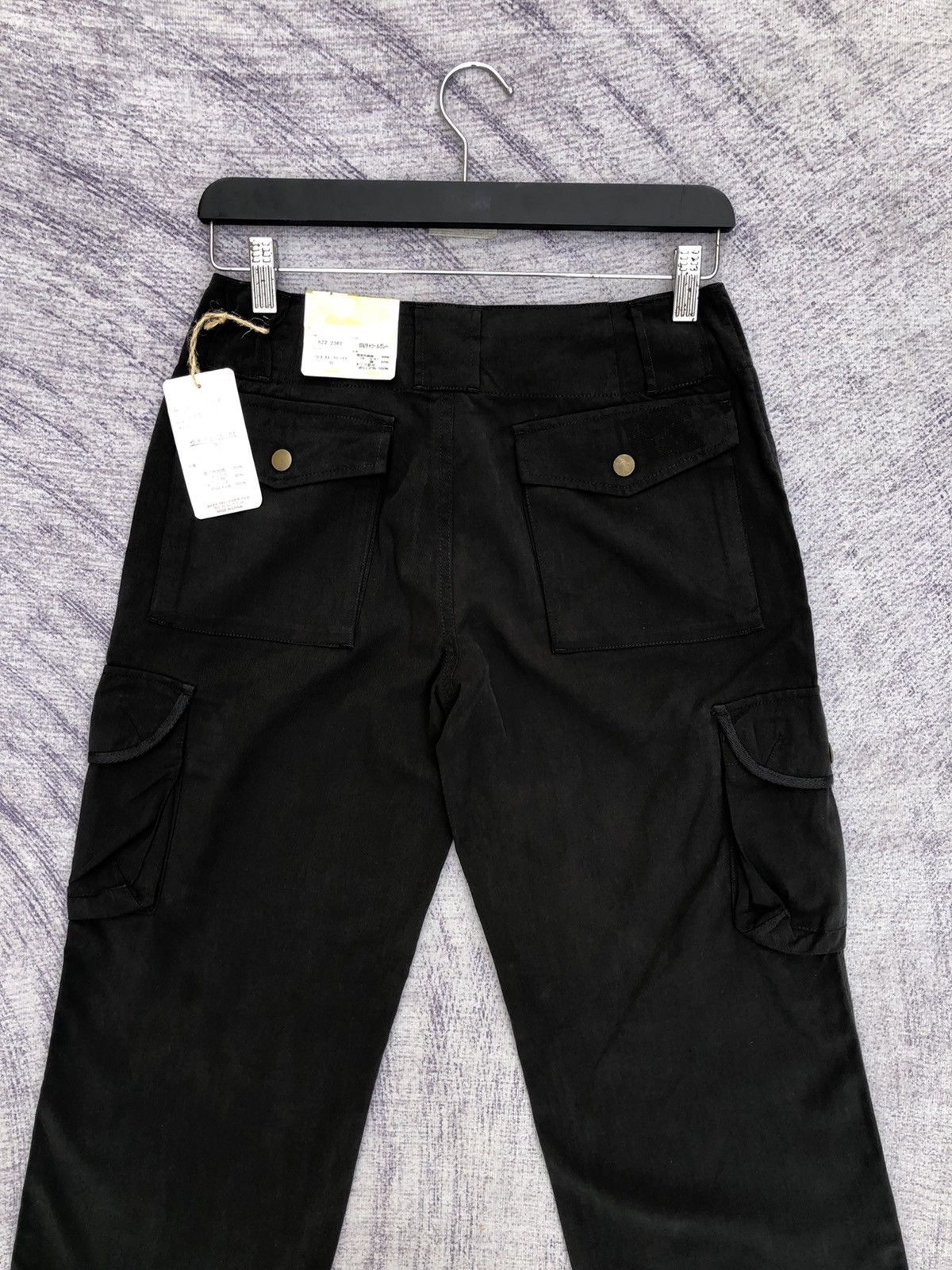 Other Black Cargo Pants Multipocket Tactical Soft Fabric Size US 27 - 13 Thumbnail