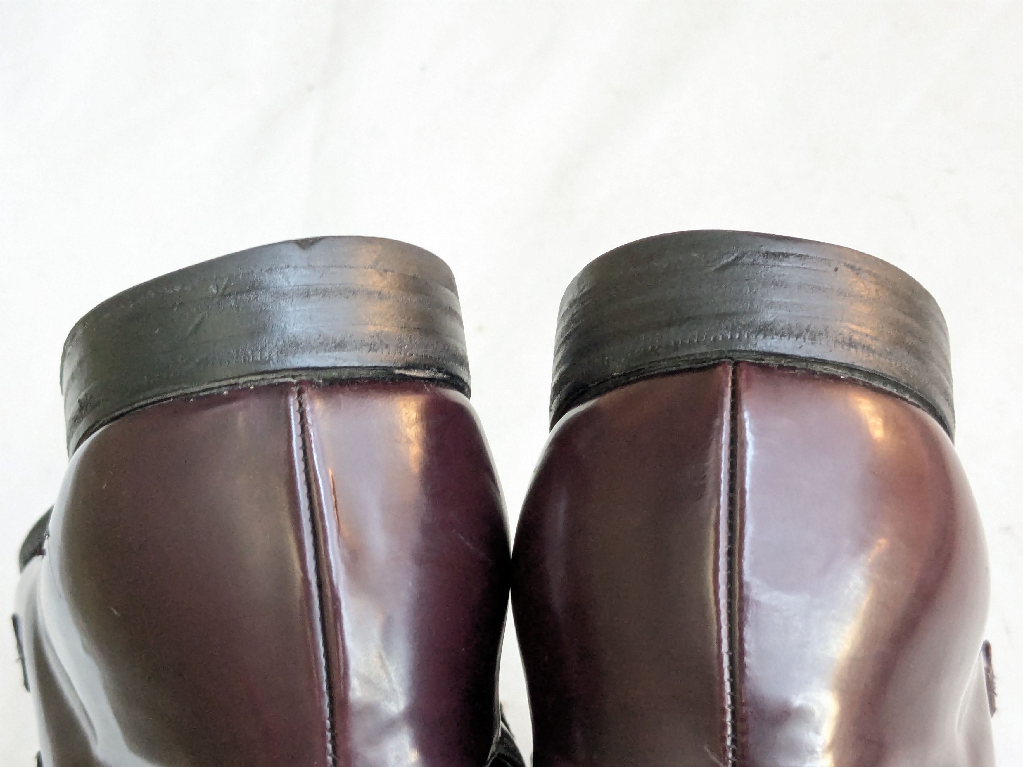 Prada Prada Oxfords Burgundy 9.5 Croc Pattern Leather Size US 9.5 / EU 42-43 - 18 Thumbnail
