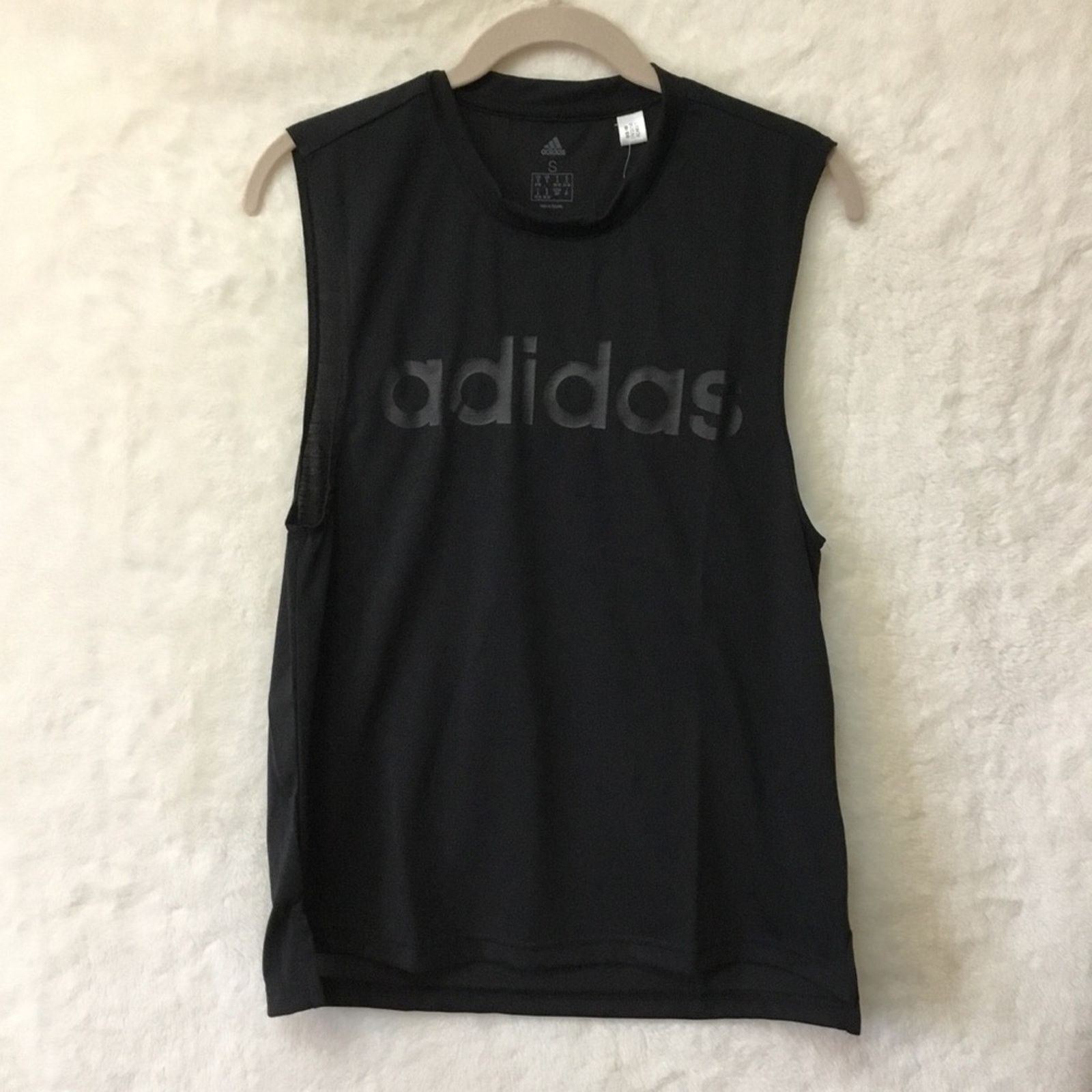 Adidas Adidas Black Dash Tank Top Size S / US 4 / IT 40 - 1 Thumbnail