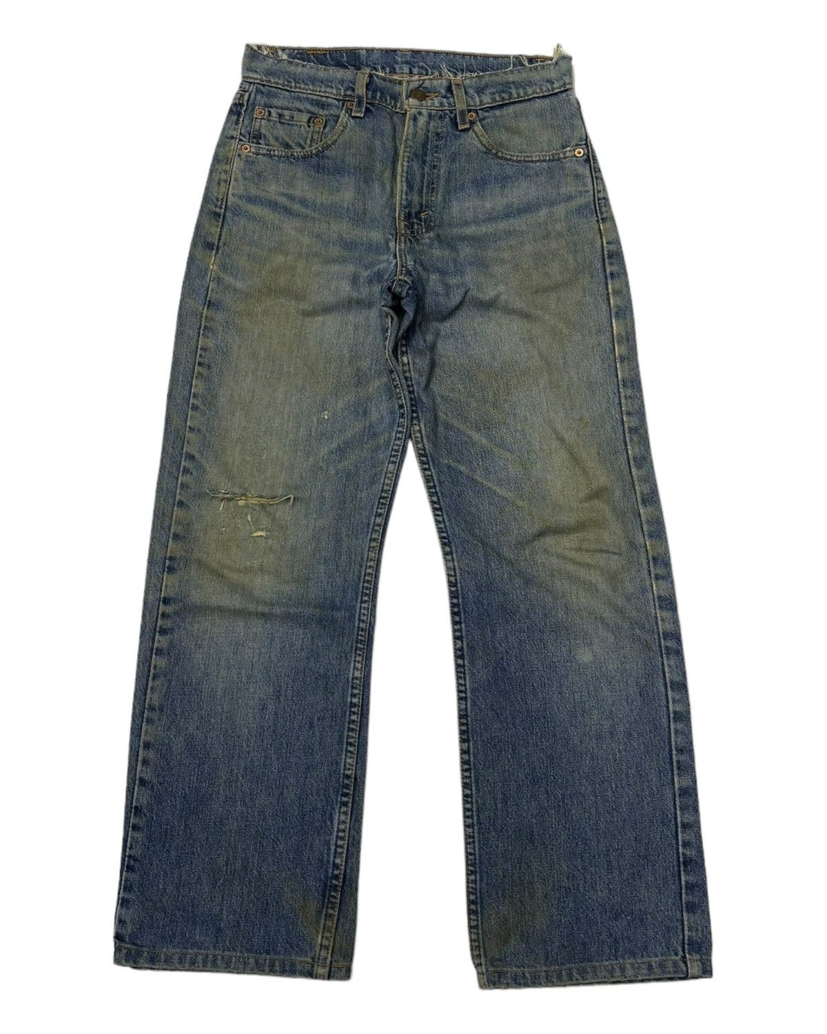 Levi's RARE LEVIS 501 BUTTON 501 DISTRESSED DENIM JEANS Size US 29 - 1 Thumbnail