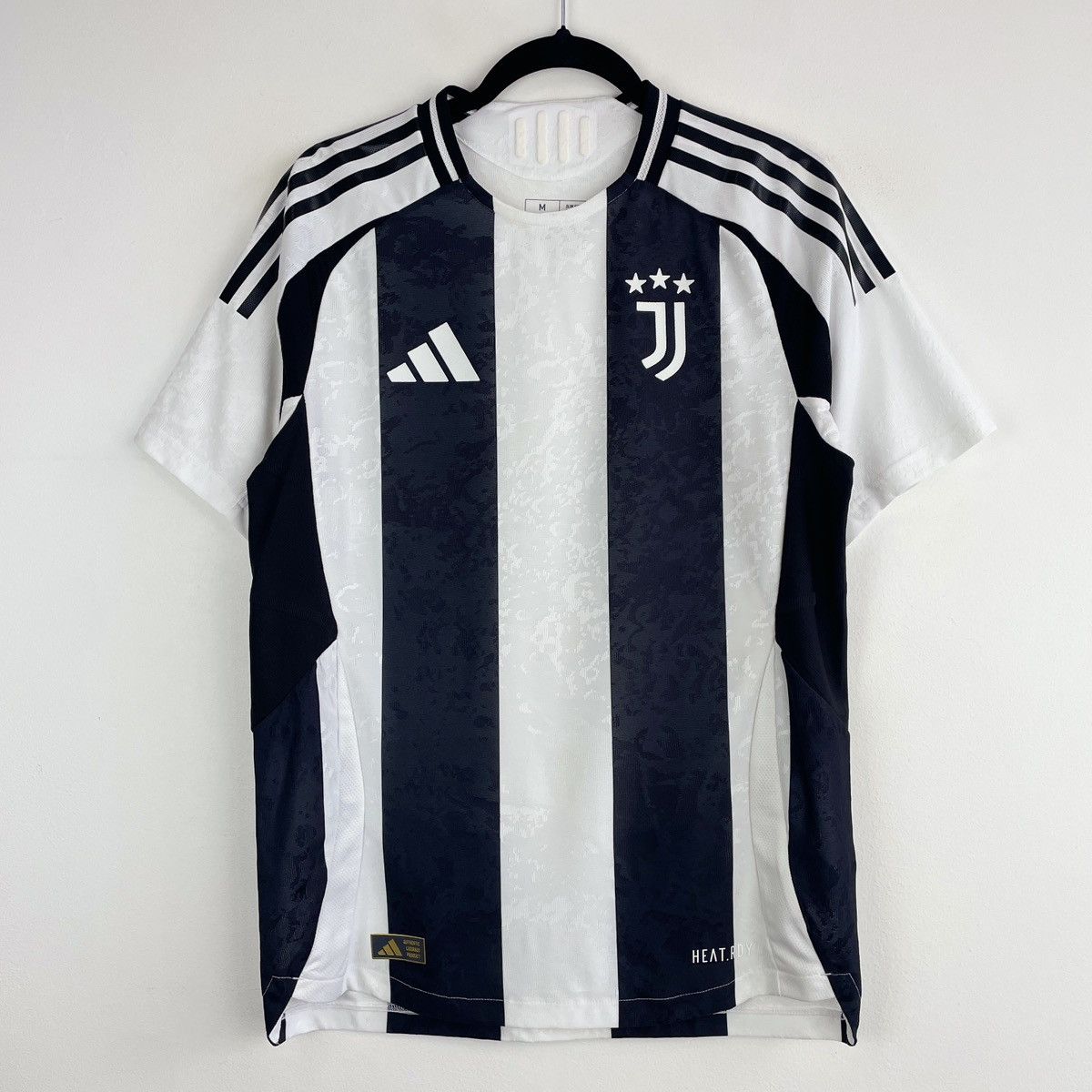 Adidas Juventus Authentic Adidas HEAT.RDY Home Jersey 2024/2025 Size US M / EU 48-50 / 2 - 1 Thumbnail