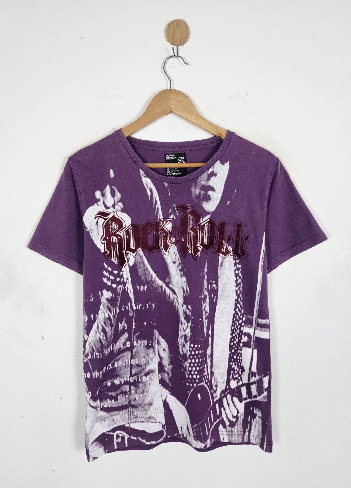 PPFM PPFM Rock & Roll overprint shirt Size US M / EU 48-50 / 2 - 1 Thumbnail