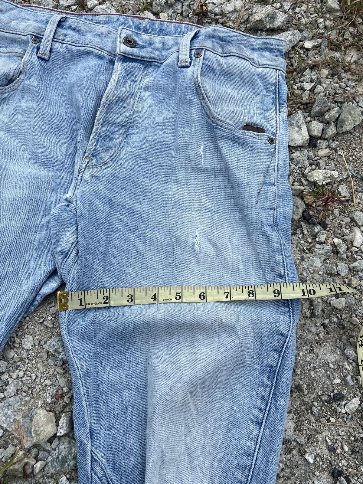G-Star × Vintage Vintage Banana Cutting G Star Raw Denim Size US 32 / EU 48 - 9 Thumbnail