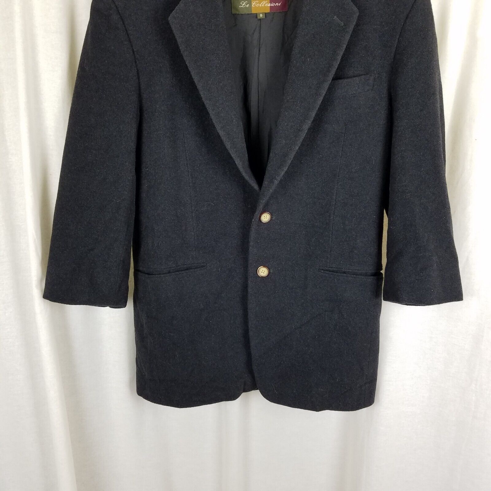 Structure Structure LeCollezioni Wool Cashmere SportCoat Blazer Jacket Size 44R - 3 Thumbnail