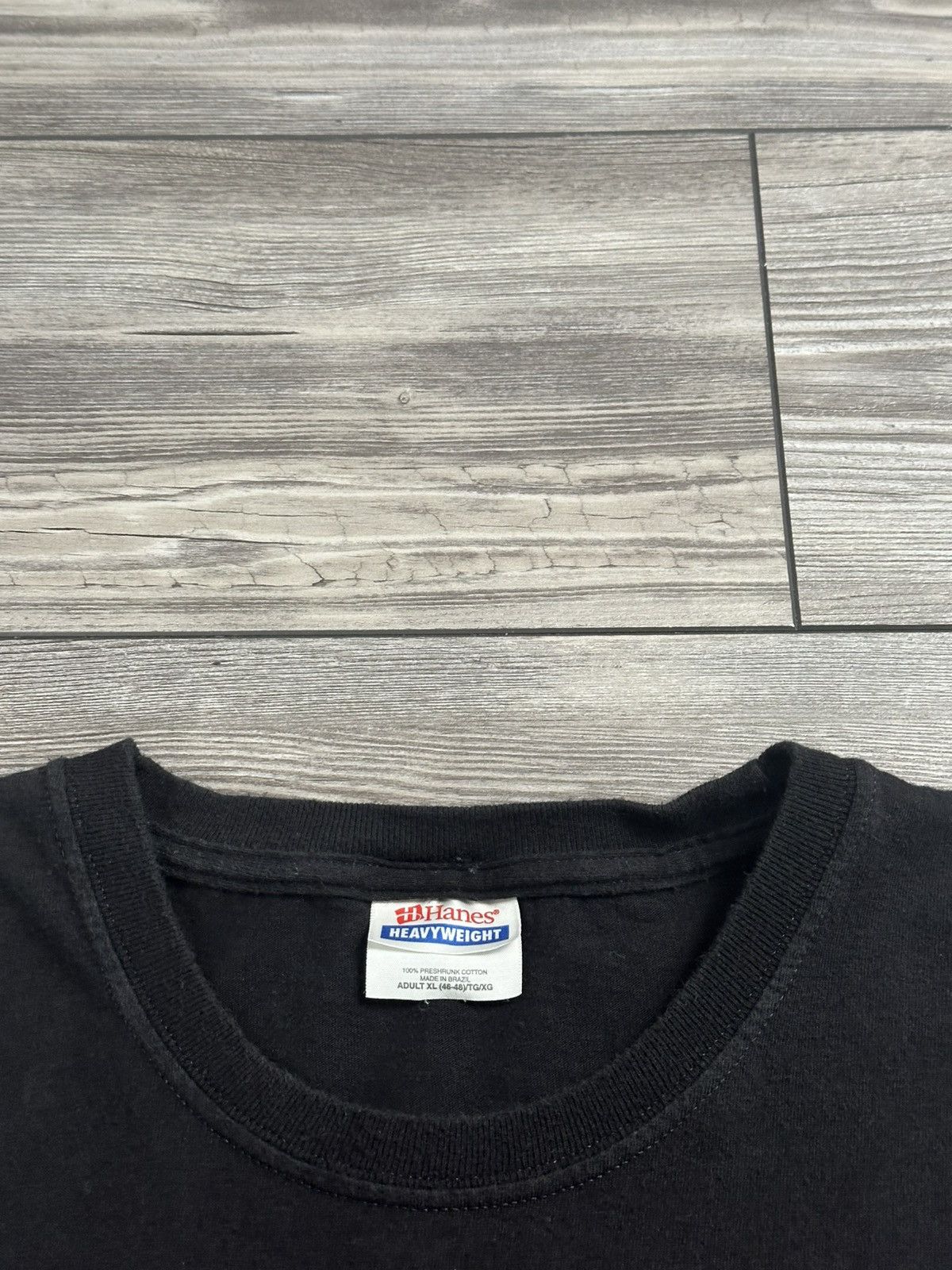 Hanes × Vintage Vintage Y2K “Im Out Of My Mind Leave A Message” T Shirt Size US XL / EU 56 / 4 - 3 Thumbnail