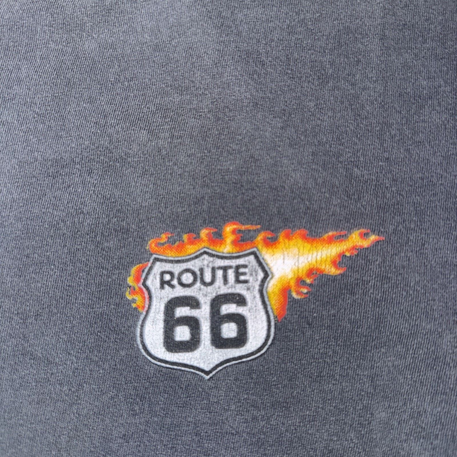 Harley Davidson × Route 66 × Vintage Vintage Harley Route 66 T-Shirt Black XL 23x26 Size US XL / EU 56 / 4 - 5 Thumbnail