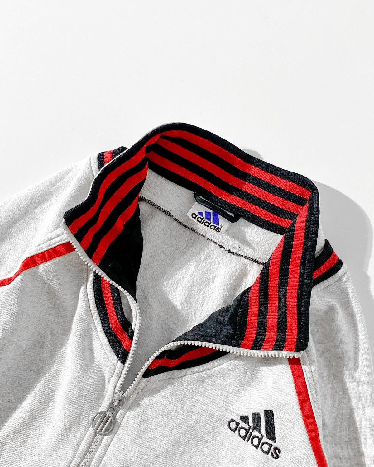Adidas Adidas vintage 90s Zip Up embroidered Tracktop Size US XL / EU 56 / 4 - 2 Thumbnail