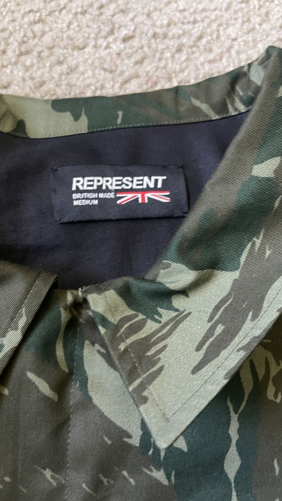 Represent Clo. Represent Clo. Camo Jacket from Winter Collection 2018/19 Size US M / EU 48-50 / 2 - 2 Thumbnail