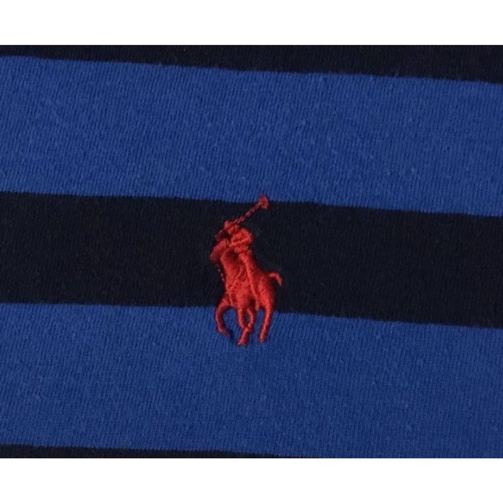 Polo Ralph Lauren Polo Ralph Lauren Striped Hooded Shirt XXL Blue Red T-Shirt Polo Ralph Lauren Surf Skater Nautical 90s Vtg 92 Mens Size US XXL / EU 58 / 5 - 2 Thumbnail