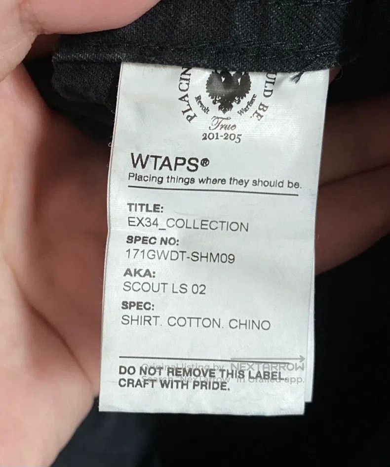 Other Wtaps Washed heavy water collarless single pocket jacket Size US L / EU 52-54 / 3 - 4 Thumbnail