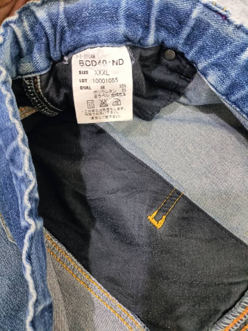 Japanese Brand Vintage Bobson Japan Baggy Denim Jogger Pant Size US 42 / EU 58 - 8 Thumbnail
