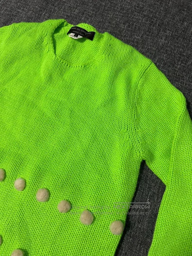 Comme des Garcons Comme Des Garcons Homme Plus Embroidered Sweater. Size US L / EU 52-54 / 3 - 3 Thumbnail