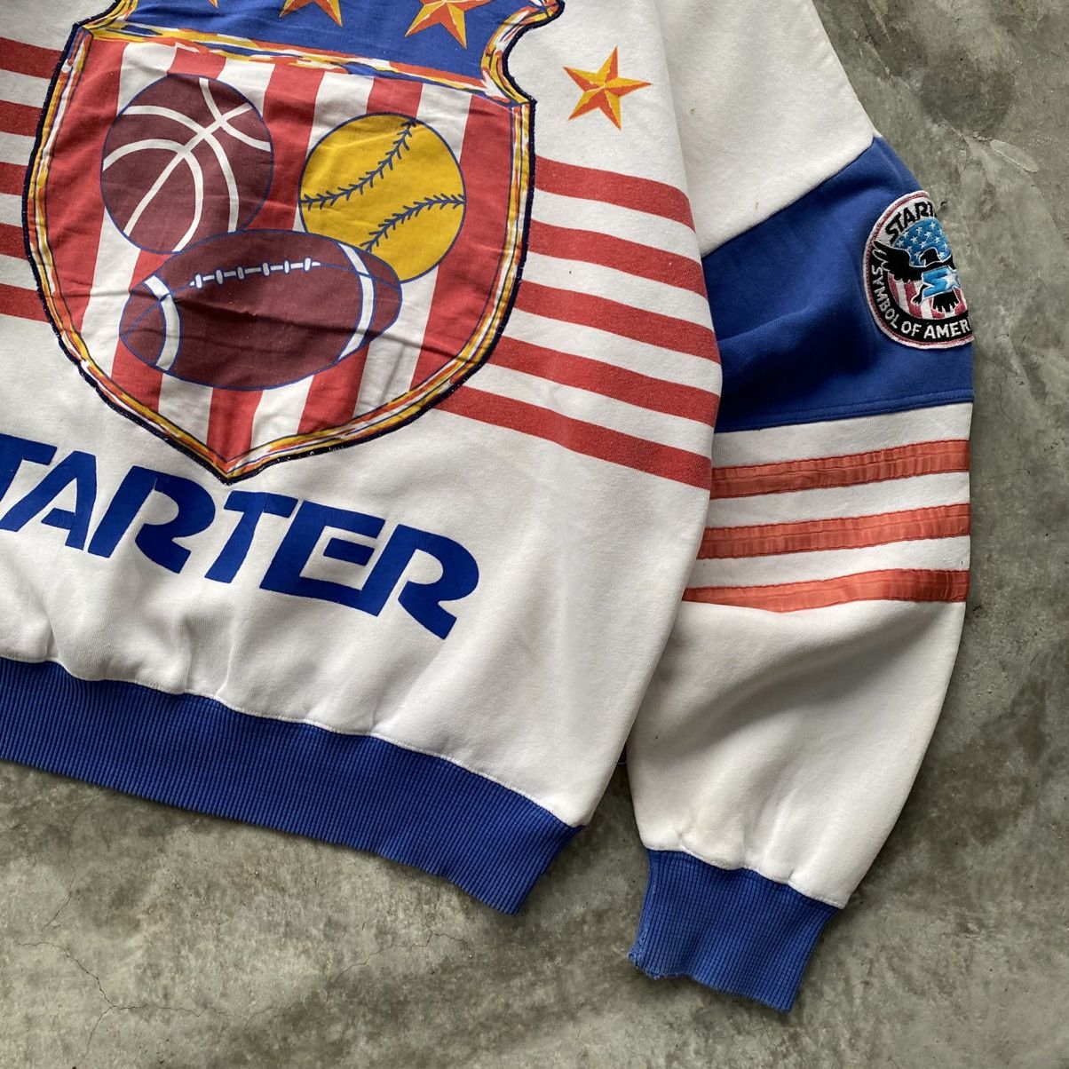 Starter × Vintage Rare!Vintage Starter Sweatshirt Size US M / EU 48-50 / 2 - 7 Thumbnail
