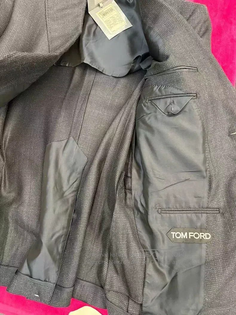 Tom Ford Tom Ford Men's Suit Jacket Size 46L - 6 Thumbnail