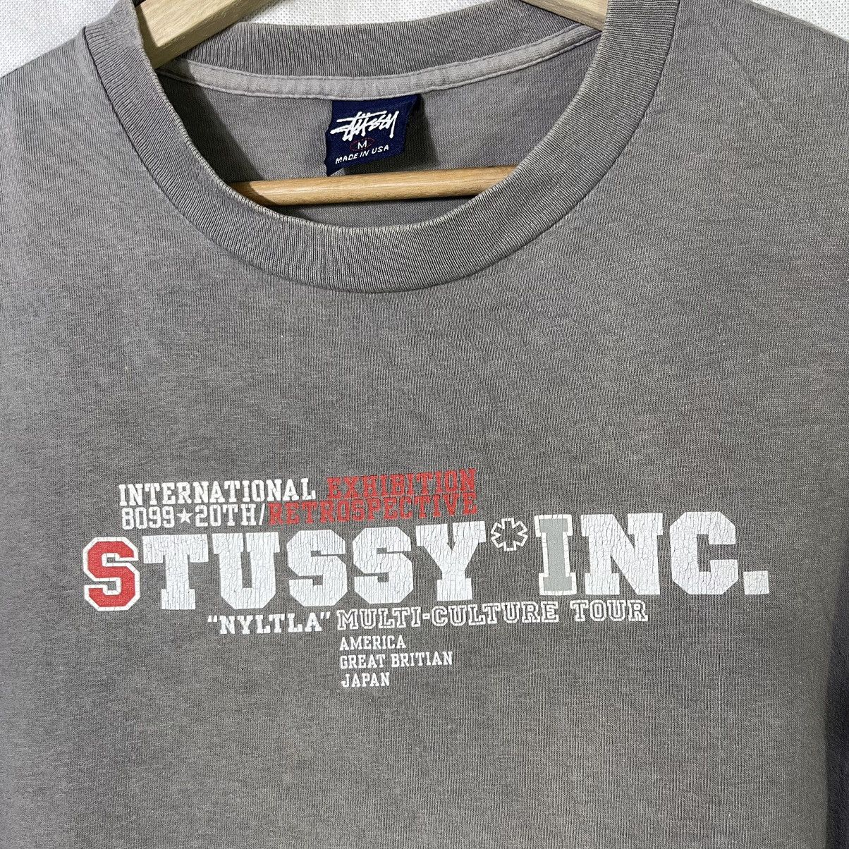 Stussy Vintage 90s Stussy Inc NYLTLA Fades Tshirt Size US M / EU 48-50 / 2 - 5 Thumbnail