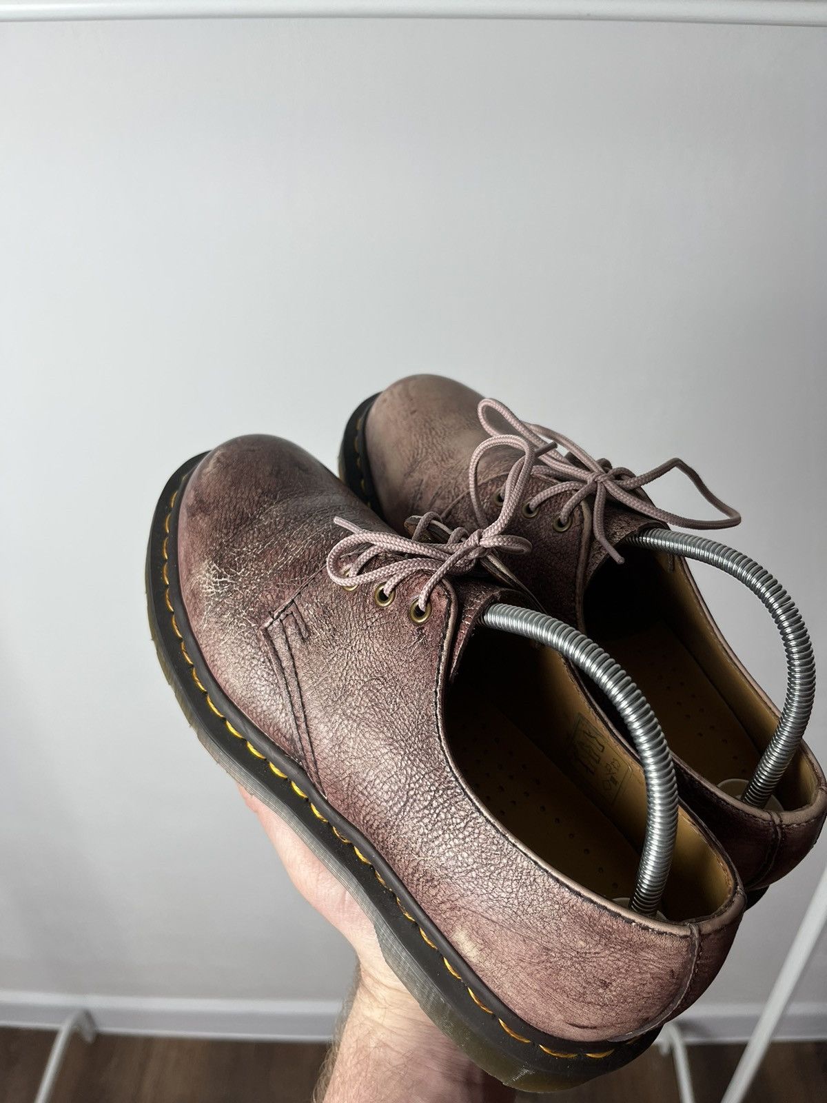 Dr. Martens × Leather Dr.Martens Woman’s Derby Boots Classic Leather Avant Garde Size US 7 / IT 37 - 8 Thumbnail