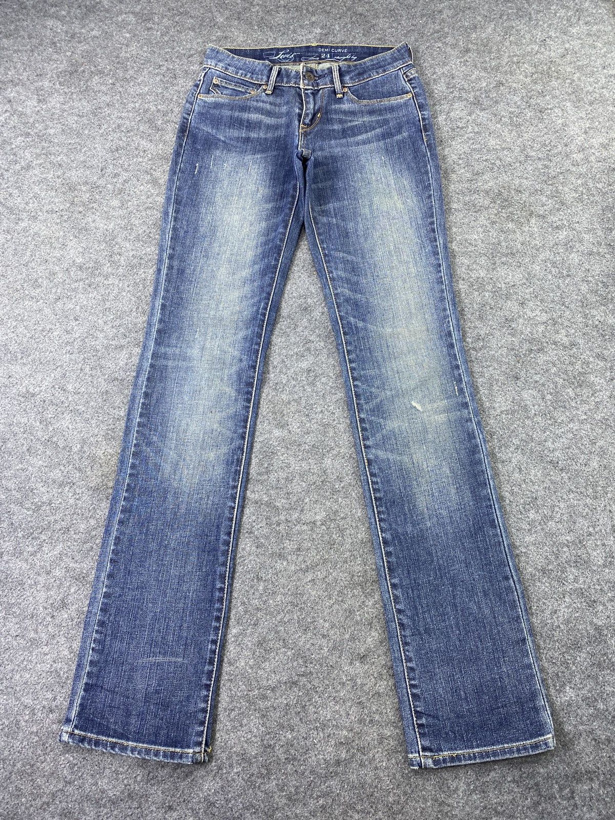 Jean × Levi's × Vintage Levi's Straight Leg Blue Wash Jeans - J1107 Size 27" / US 4 / IT 40 - 2 Thumbnail