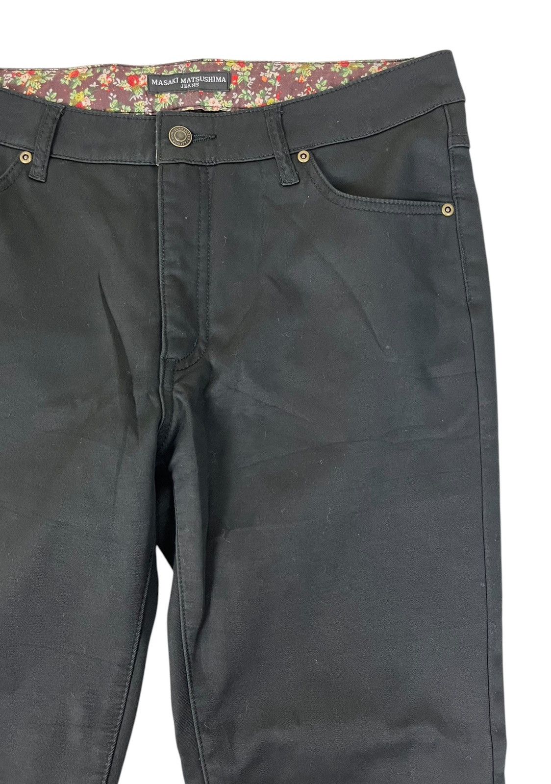 Japanese Brand × Masaki Matsushima Masaki Matsushima Floral Elastic Cotton Casual Pants Size US 32 / EU 48 - 6 Thumbnail