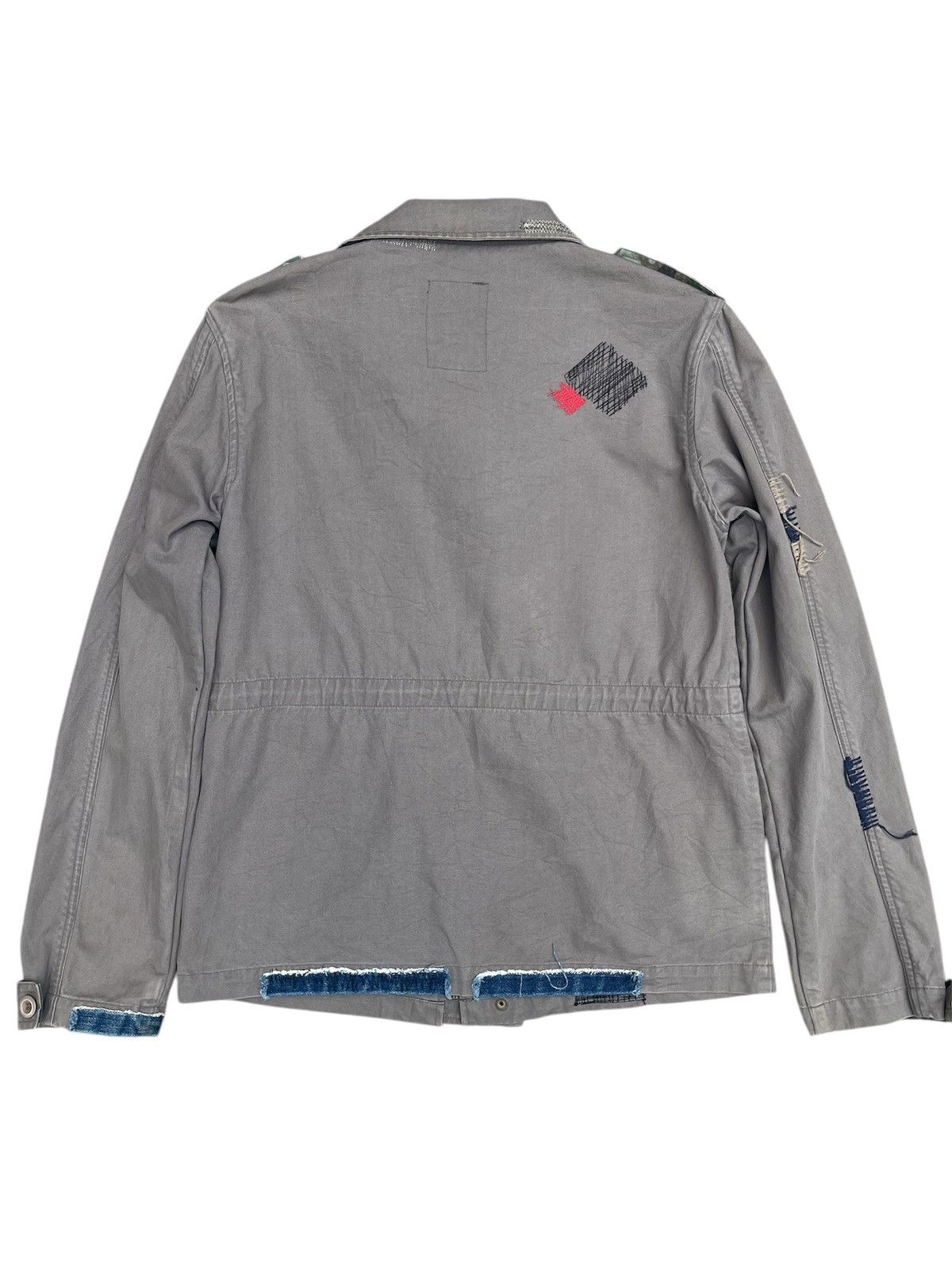 Dsquared2 M2Squared Military Patchwork Jacket Boro Inspired Design Size US M / EU 48-50 / 2 - 2 Thumbnail