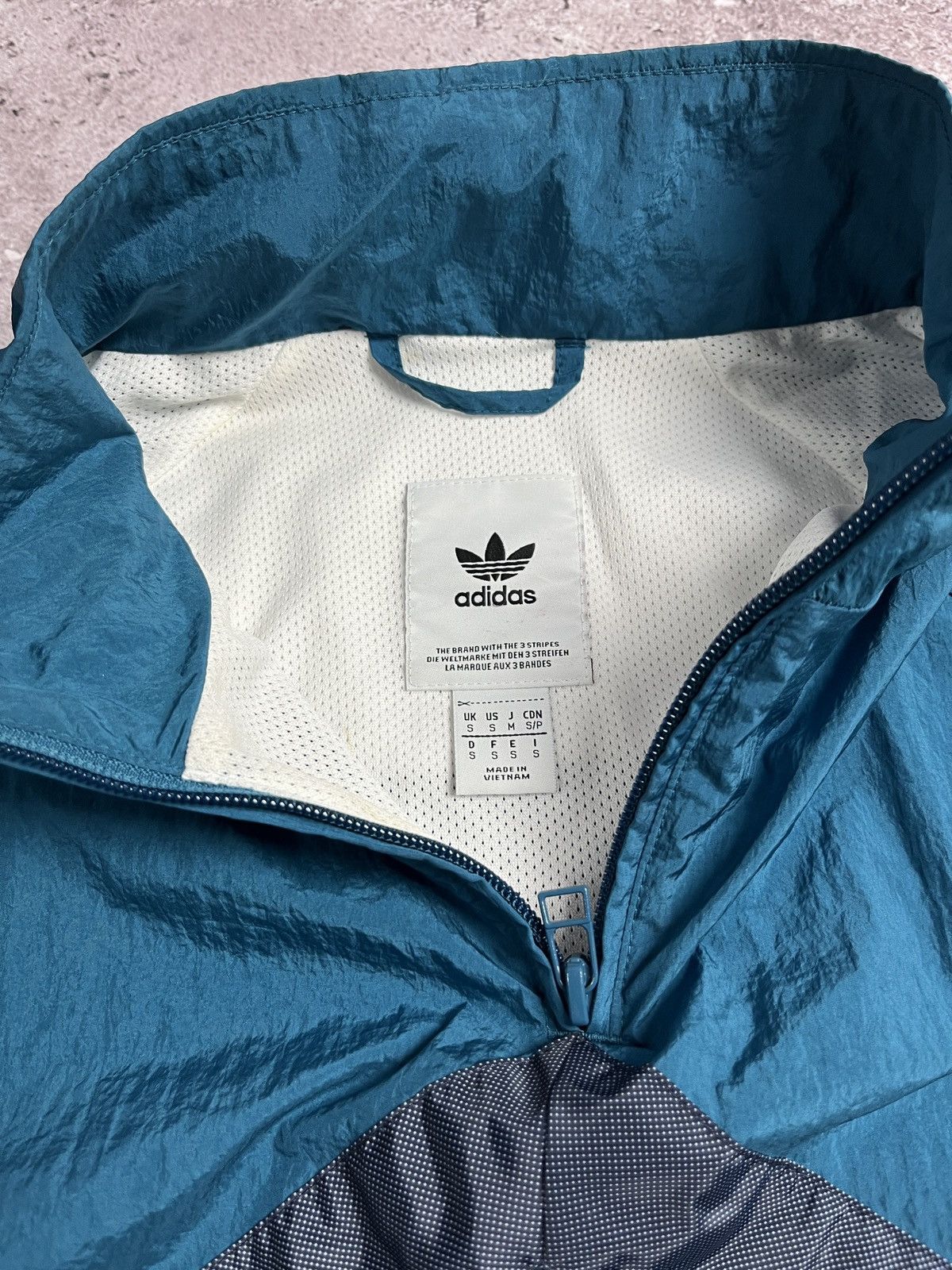Adidas Adidas Originals V-Stripes Windbreaker Anorak Size US S / EU 44-46 / 1 - 5 Thumbnail