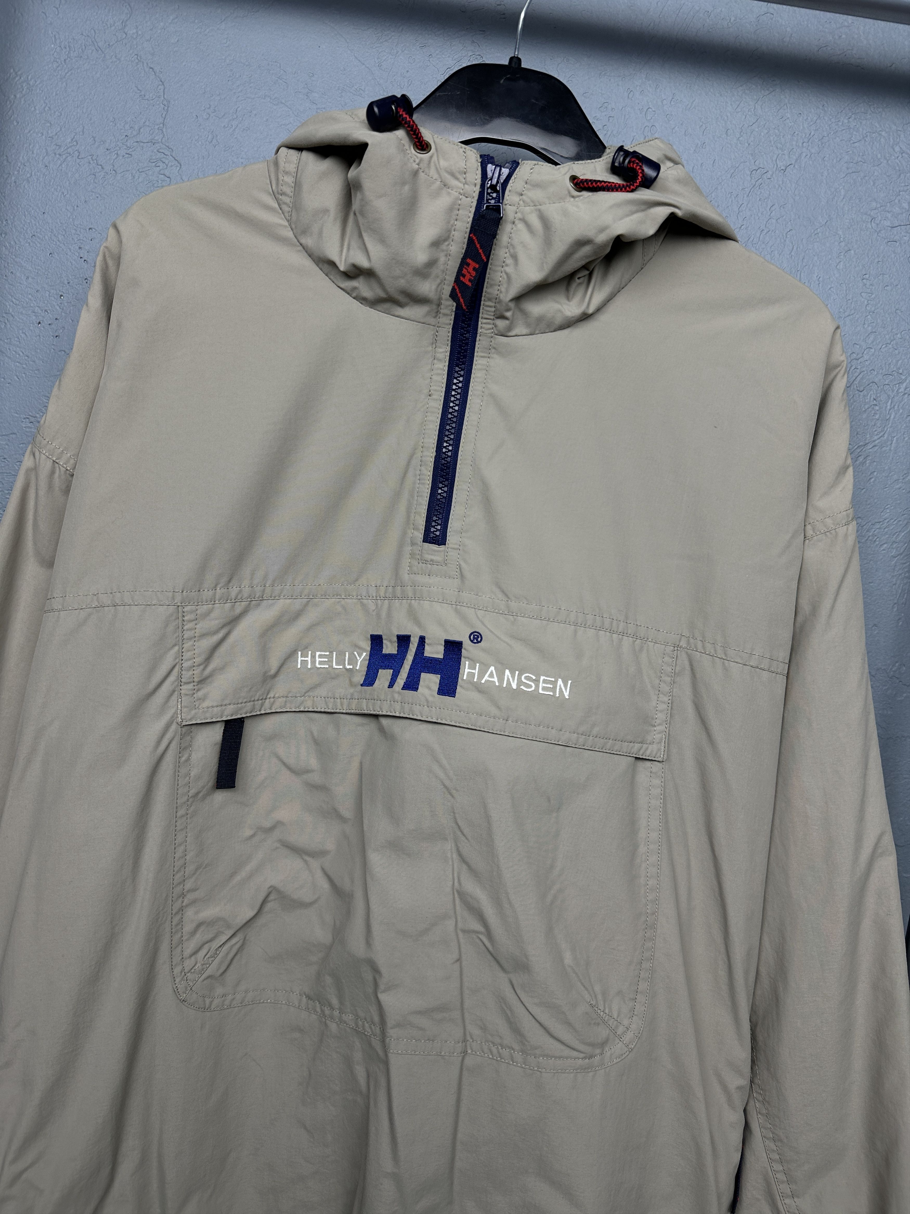 Helly Hansen Helly Hansen Vintage Mens Windbreaker Anorak Jacket Size US XL / EU 56 / 4 - 2 Thumbnail