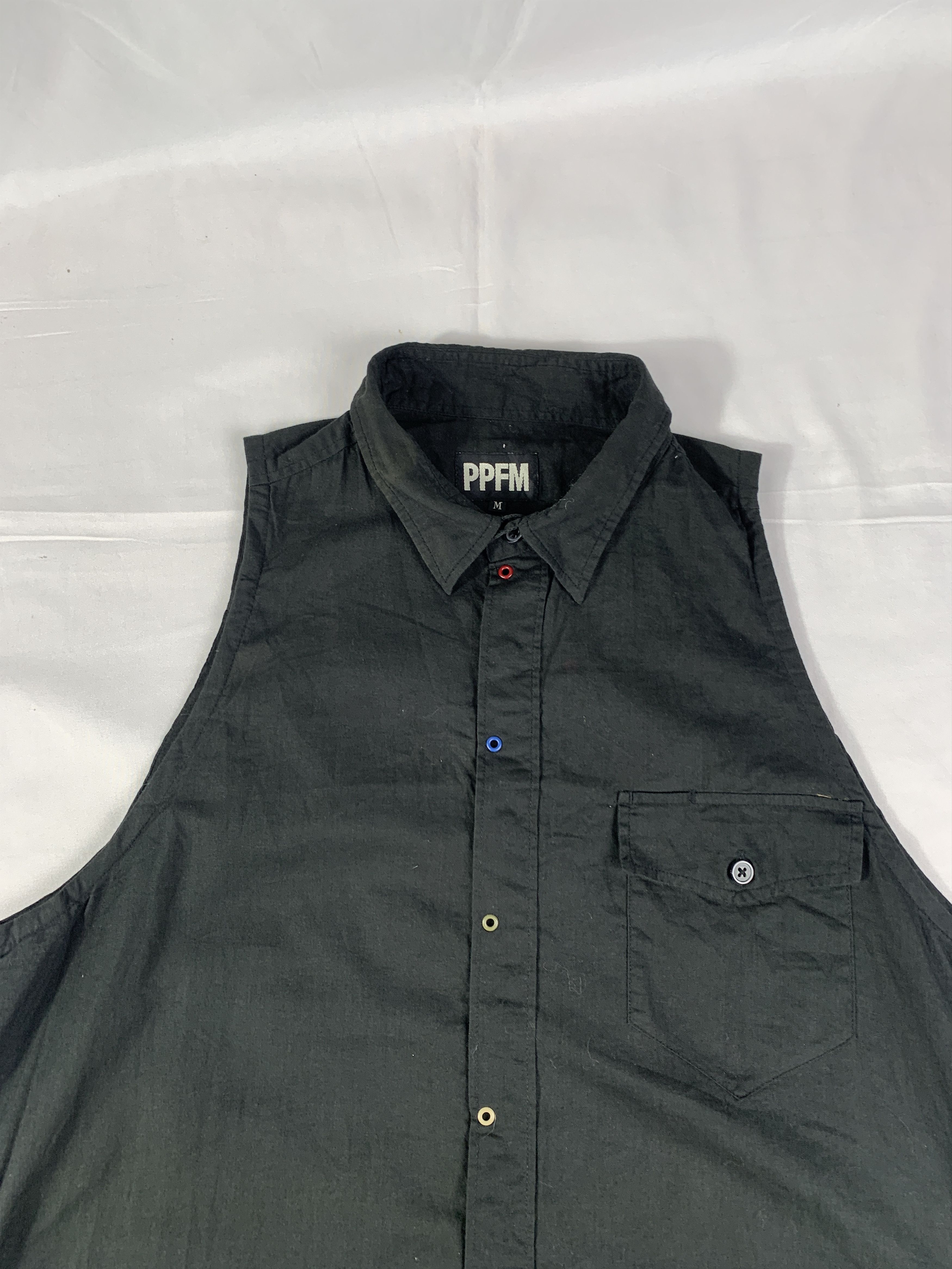 Japanese Brand PPFM Black Parka Dress (M) Size M / US 6-8 / IT 42-44 - 6 Thumbnail