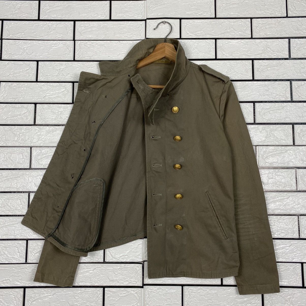 Japanese Brand 📌Cropped Chore Military Jacket As Venus Issey Miyake Size US S / EU 44-46 / 1 - 13 Thumbnail