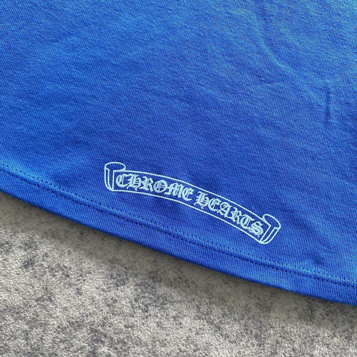 Chrome Hearts Chrome Hearts Scoll T-shirt blue Size S / US 4 / IT 40 - 6 Thumbnail
