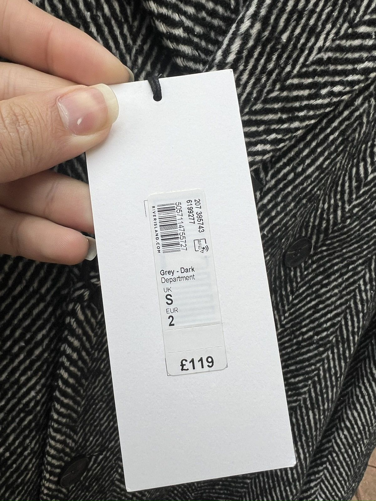 River Island River Island wool coat Size US S / EU 44-46 / 1 - 4 Thumbnail