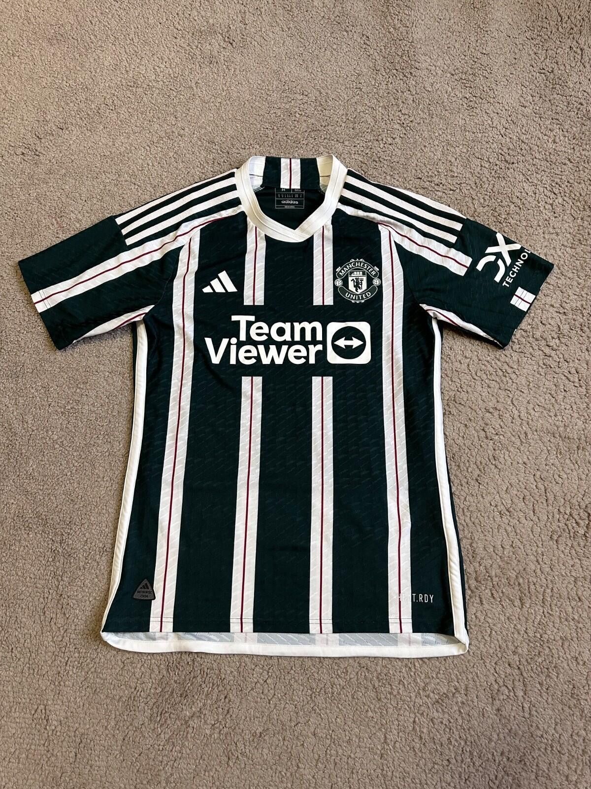 Adidas Adidas Manchester United 2023/2024 Away Kit Soccer Jersey Size US M / EU 48-50 / 2 - 1 Thumbnail