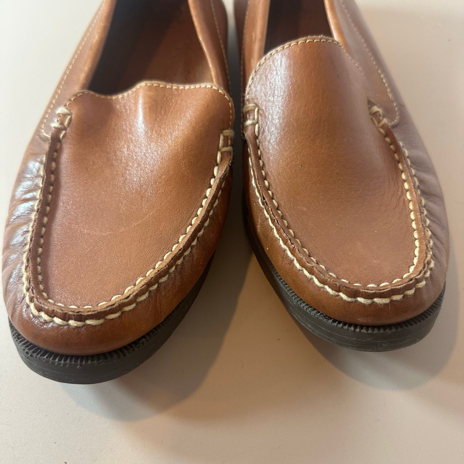Other Decoys Auditions Leather Slip On Loafers Flats 10.5 10.5N Size US 10.5 / IT 40.5 - 3 Thumbnail