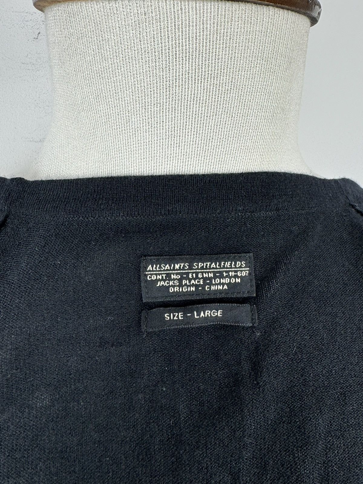Allsaints Men’s Allsaints Cecil Cardigan Sweater size L Size US L / EU 52-54 / 3 - 6 Thumbnail